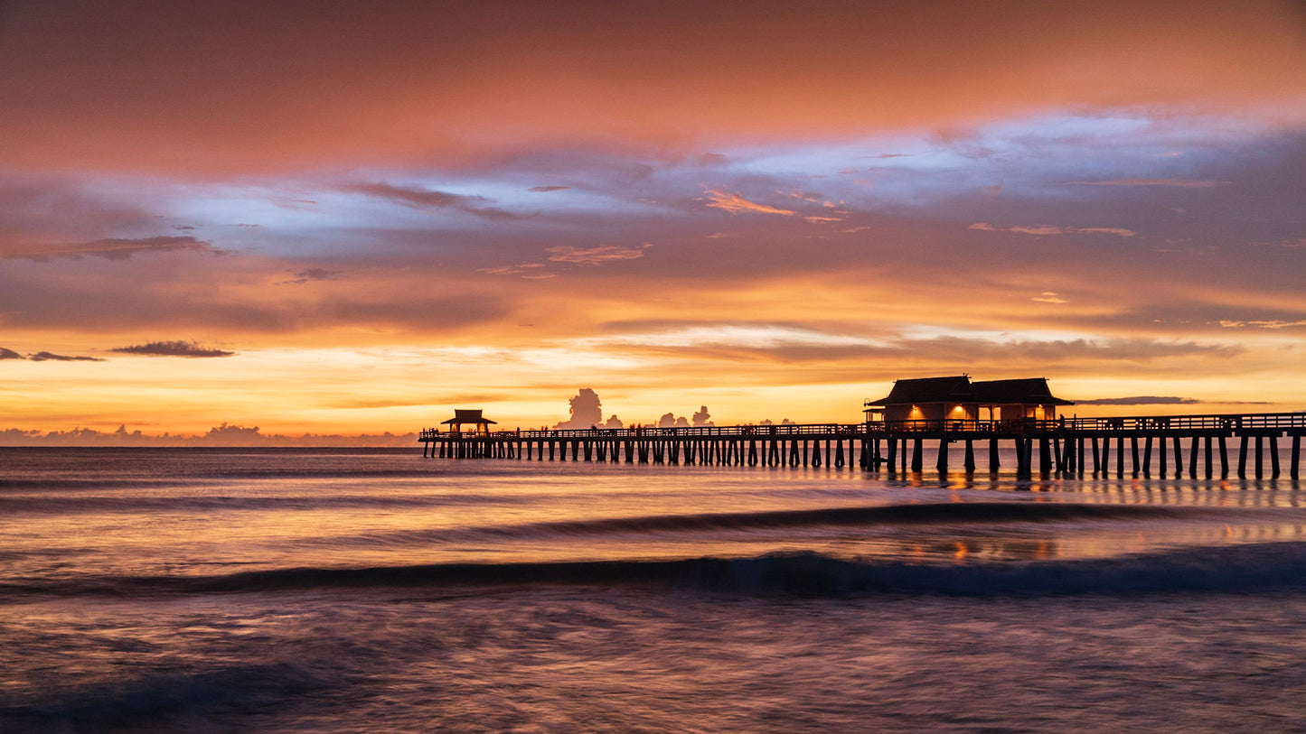 Naples Pier Sunset