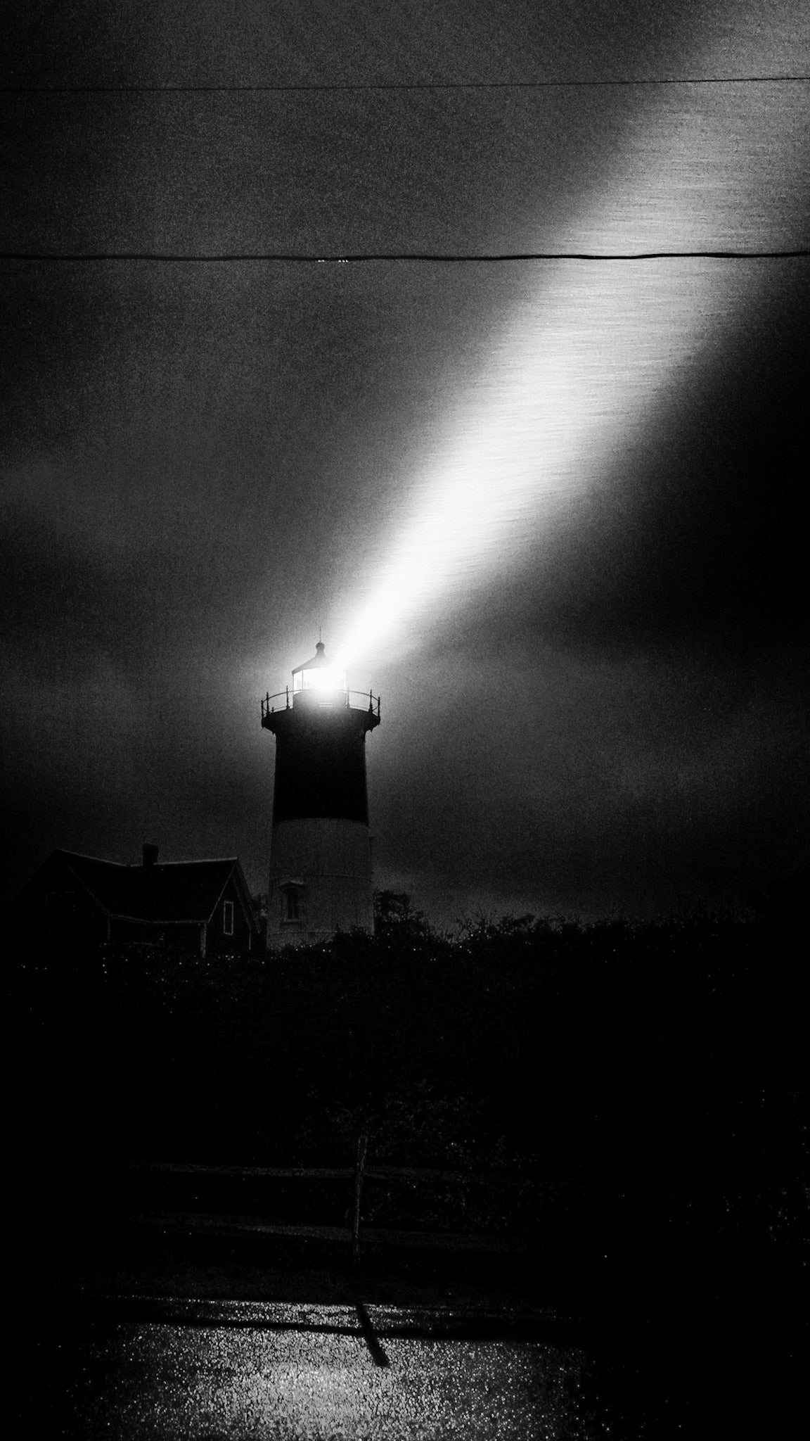 Nauset Light In Storm