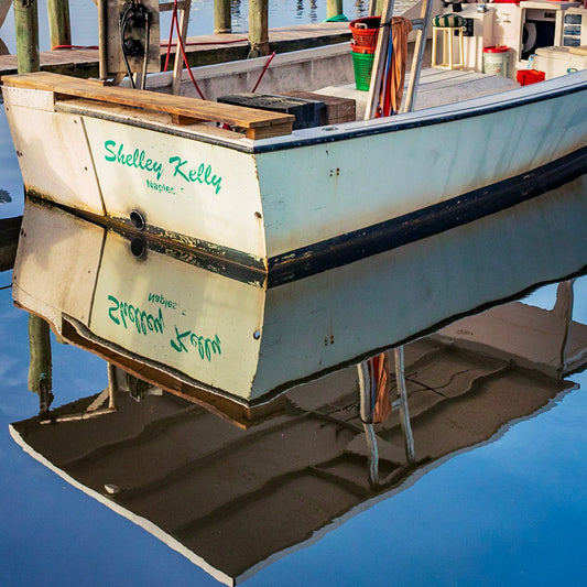 Fishing Boat Reflection