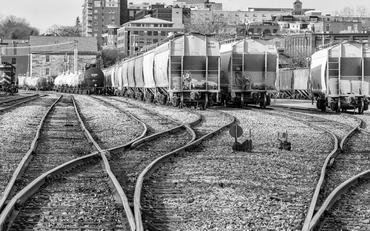 Vermont Railway Rail Yard